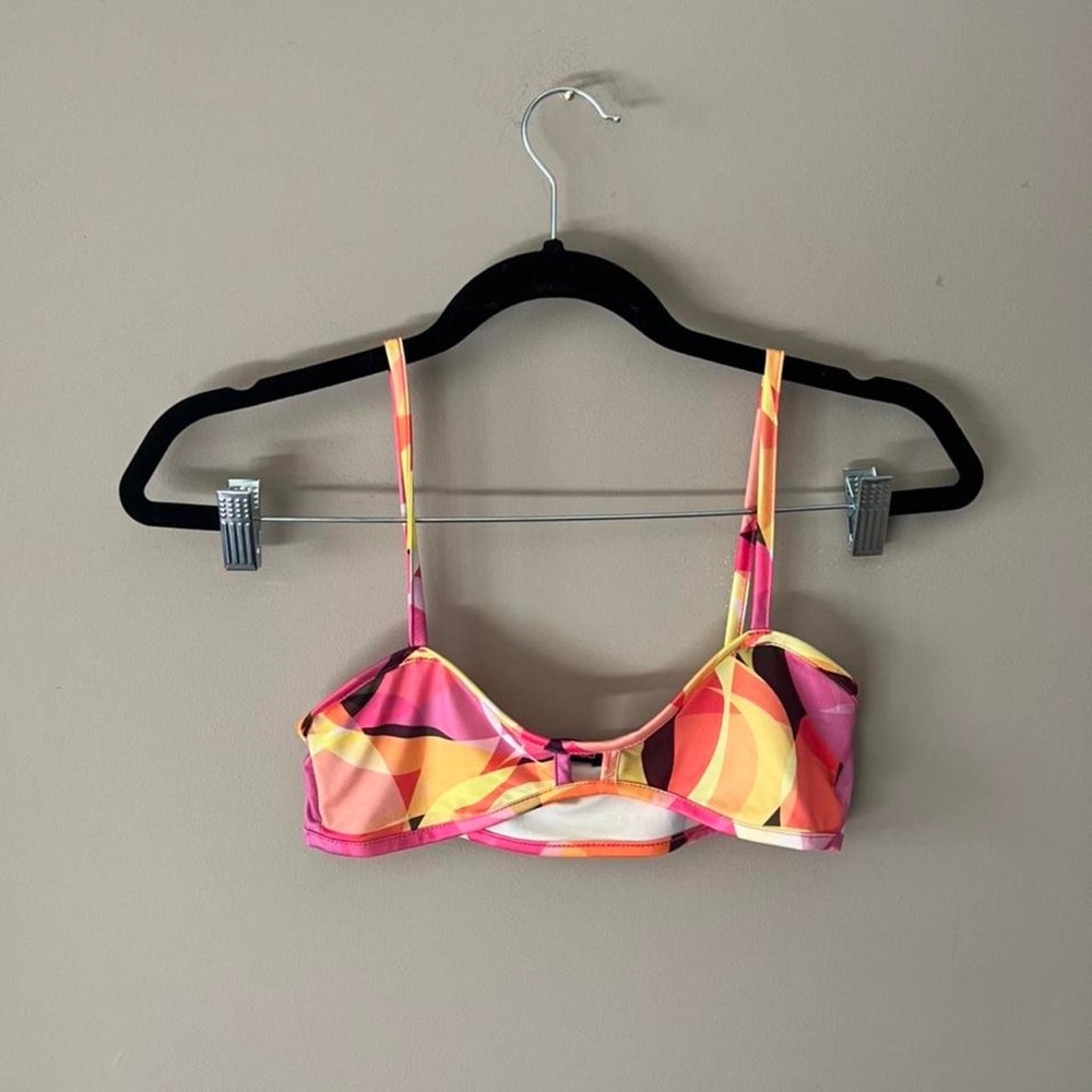 Colorful bra top